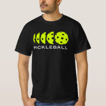 Pickleball T-shirt: Pickleball Dimensions