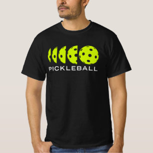 Pickleball T-shirt: Pickleball Dimensions T-Shirt