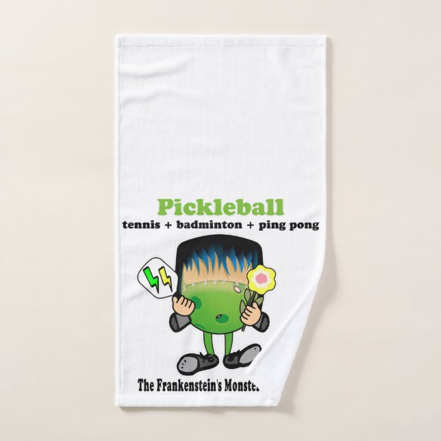 Pickleball - the Frankenstein's Monster of Sports Hand Towel (Hand Towel)
