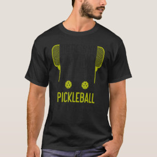 Pickleball There Is No Crying In Pickleball Ok M T-Shirt