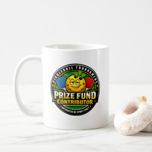 Pickleball Tournament Prize Fund Contributor Coffee Mug