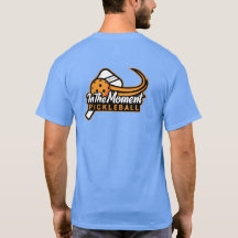 Pickleball Unisex T-Shirt Pocket & Back Logo