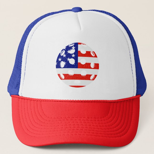 pickleball USA Trucker Hat (Front)