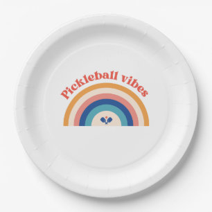 Pickleball Vibes   Party Paper Plates
