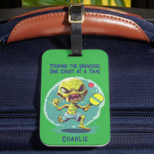 Pickleball Voyager: Luggage Tag