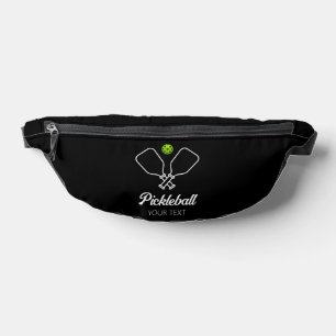 Pickleball with Paddles & Ball Personalised  Bum Bags