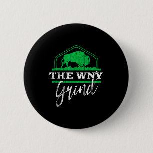 Pickleball wny grind buffalo 716 western new york 6 cm round badge