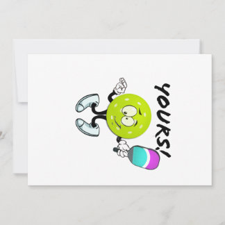 Pickleball: yours holiday card