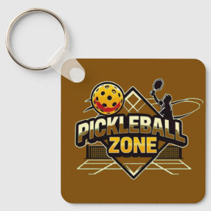 Pickleball Zone - Perfect for Passionate Players Key Ring