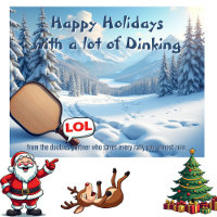 Pickleball🎅Snowball Saves & Paddle Praise