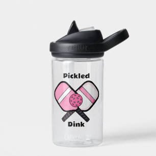 Pickled Dink Funny Pickleball Pun Water Bottle
