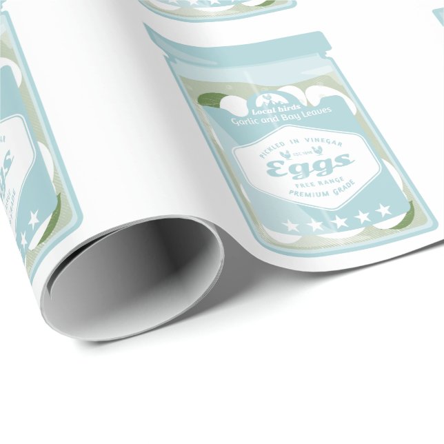 Pickled eggs wrapping paper (Roll Corner)