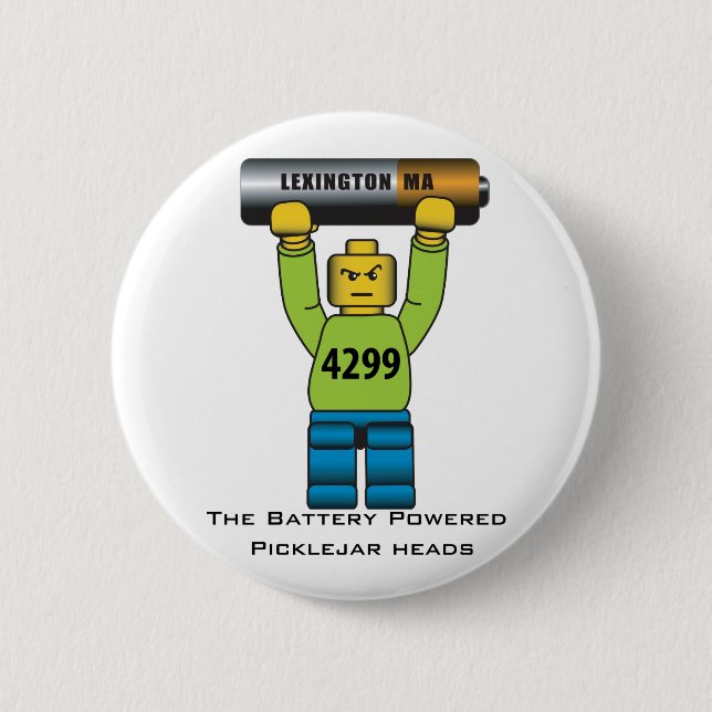 Picklejar Heads 2011 Team Buttons (Front)