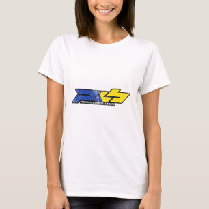 Picklell Distressed Design Blue Yellow Ukraine T-Shirt