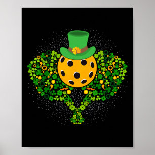 Picklell St Patricks Day Lucky Picklell Player Sha Poster