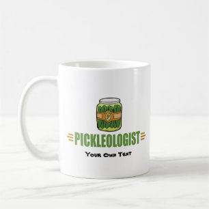 PICKLEOLOGIST Funny Pickle Lovers Coffee Mug