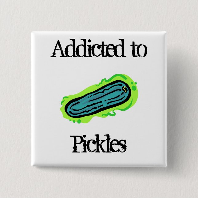 Pickles 15 Cm Square Badge (Front)