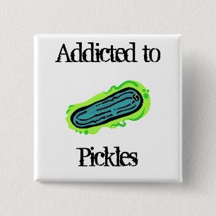 Pickles 15 Cm Square Badge
