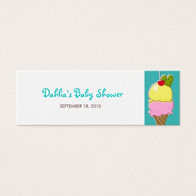 Pickles and Ice Cream Gift Tags (Front)