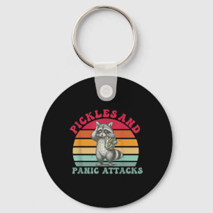 Pickles And Panic Attacks  Key Ring