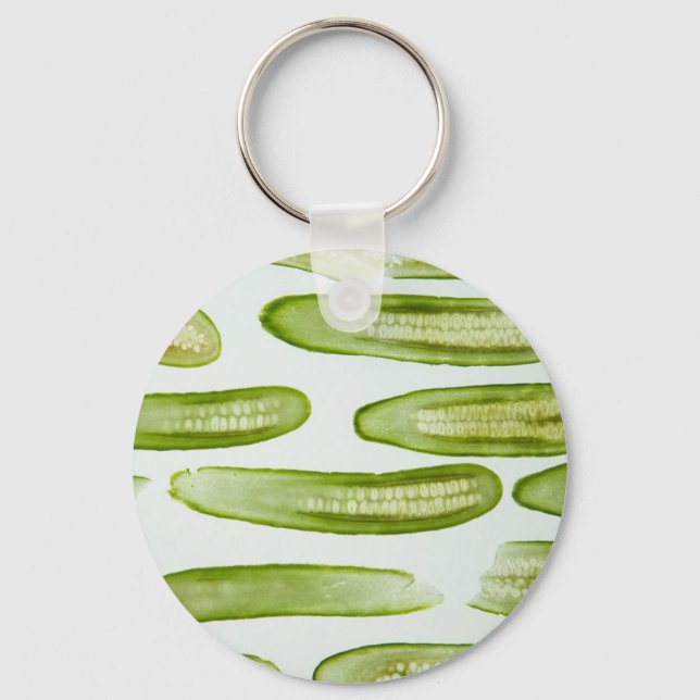 Pickles Green Key Ring (Front)
