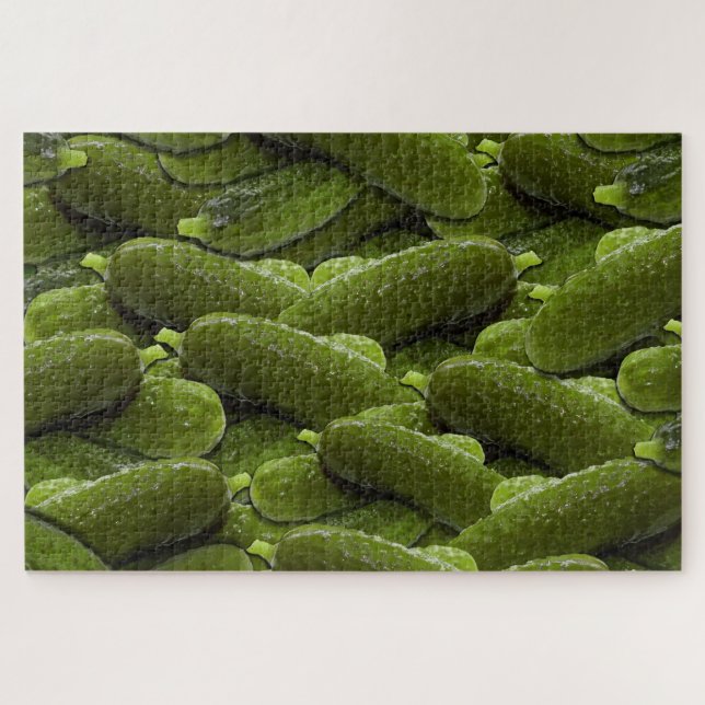 Pickles Impossible Super Hard Challenging Foodie Jigsaw Puzzle (Horizontal)