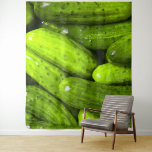 Pickles Love Green Pickles Tapestry