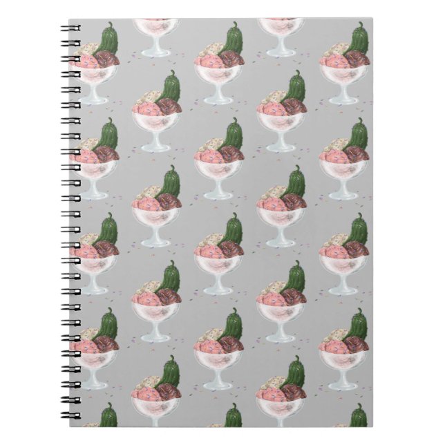 Pickles n Ice Cream Notebook (Front)