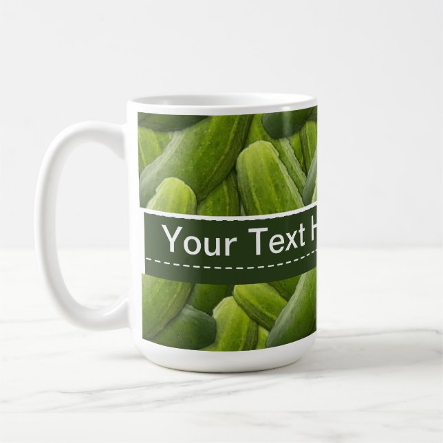 Pickles; Pickle Coffee Mug (Left)