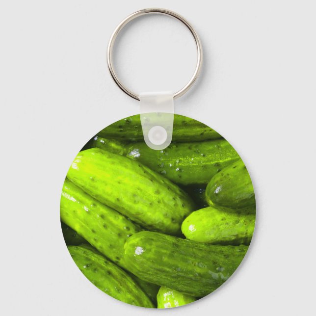 Pickles Pickle Lover Gift Pickle Ball Personalise Key Ring (Front)