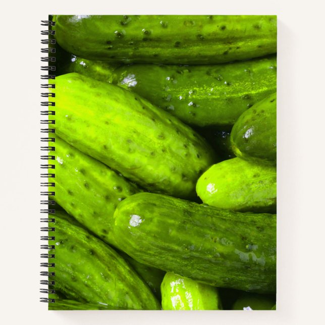 Pickles Pickle Lover Gift Pickle Ball Personalise Notebook (Front)