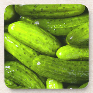 Pickles Pickle Lover Gift Pickle Ball Personalize Coaster