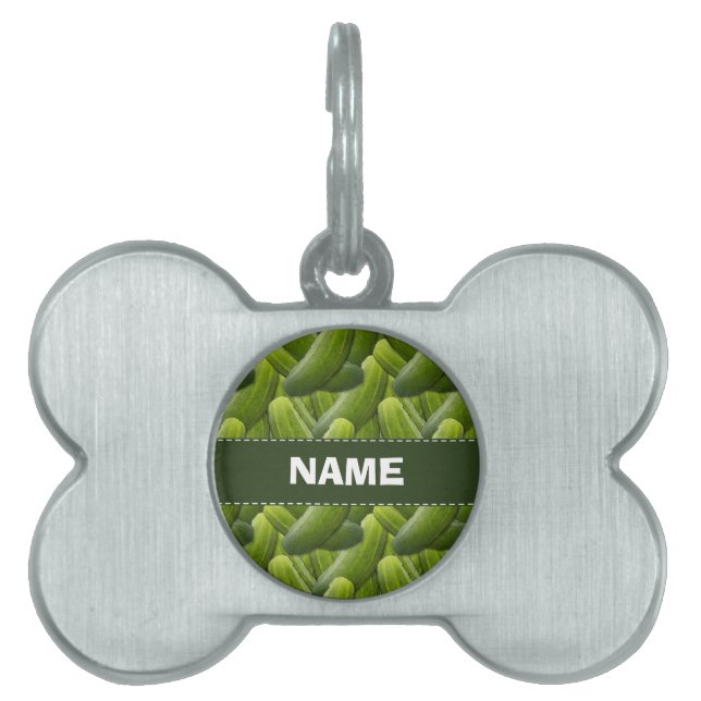 Pickles; Pickle Pet Name Tag (Front)