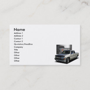 Pickup 2000 business card