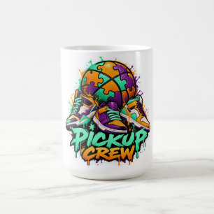 Pickup Crew Basketball Street Art Coffee Mug