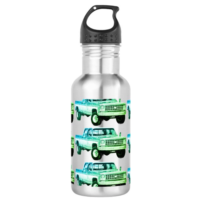 Pickup Truck  532 Ml Water Bottle (Front)