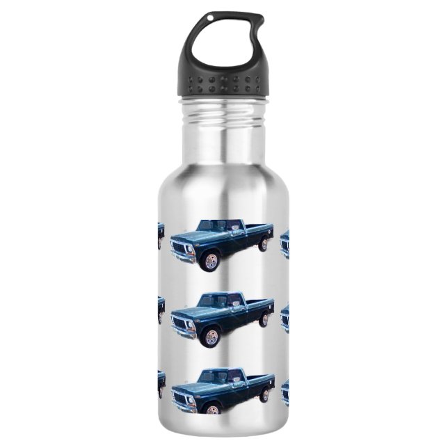 Pickup Truck  532 Ml Water Bottle (Front)