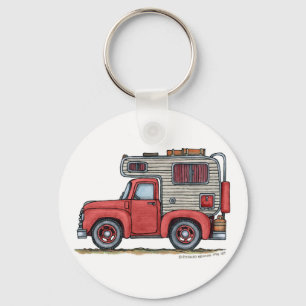 Pickup Truck Camper RV Key Chains