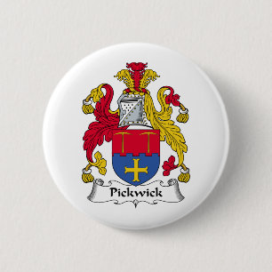 Pickwick Family Crest 6 Cm Round Badge