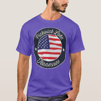 Pickwick Lake - Patriotic Tennessee Souvenir T-Shi T-Shirt