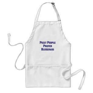 Picky People Prefer Bluegrass Standard Apron