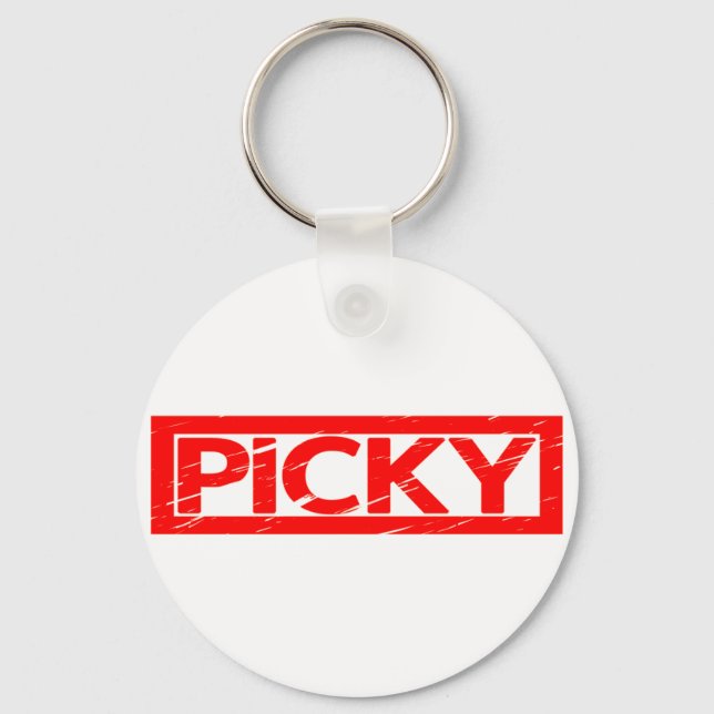 Picky Stamp Key Ring (Front)