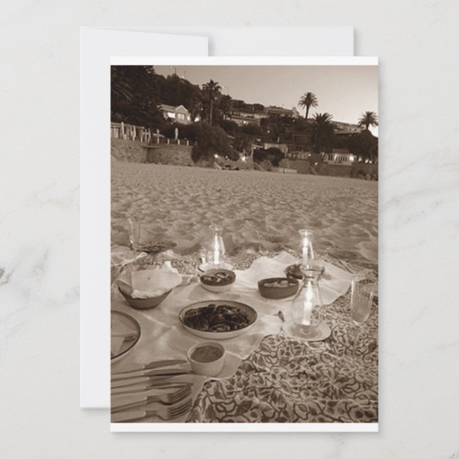 PICNIC AND SUMMER PARTY INVITATION (Front)