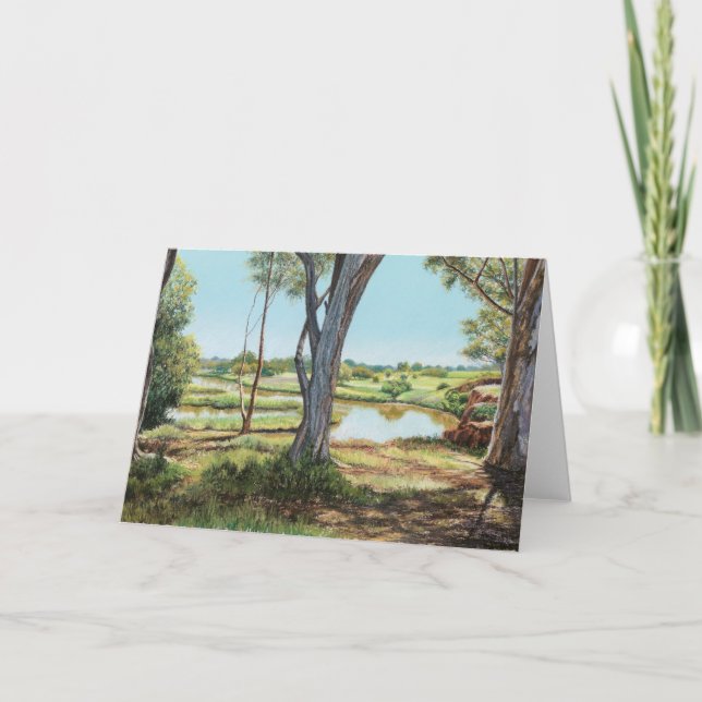 Picnic at River's Bend Thank You Card (Front)