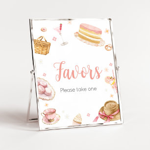 Picnic Baby Brunch Baby Shower Favours Poster
