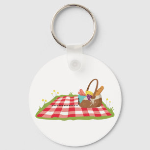 Picnic Basket Key Ring