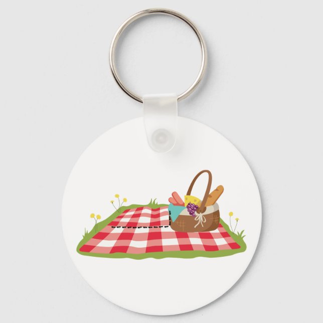 Picnic Basket Key Ring (Front)