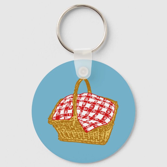 Picnic Basket Key Ring (Front)