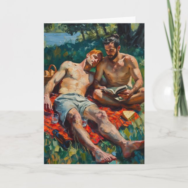 Picnic Blanket Serenity Card (Front)