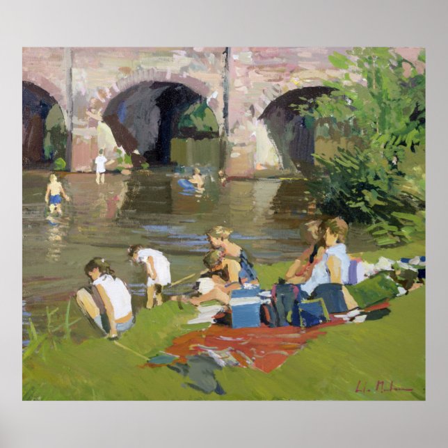 Picnic by the River Withypool Poster (Front)